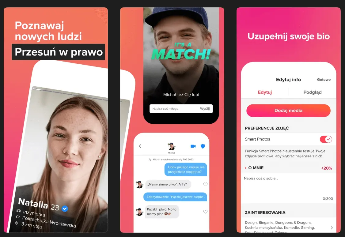 Tinder wykorzysta sztuczną inteligencję do randkowania