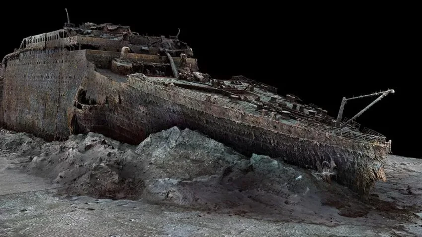 Titanic w 3D. Nowe skany ukazują legendarny wrak w całej okazałości