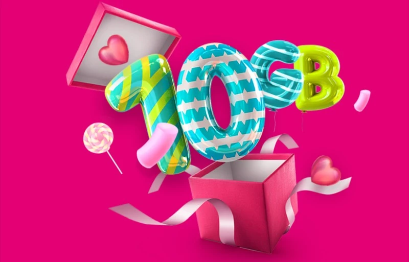 T-Mobile znowu rozdaje darmowy internet. Spora paczka do zgarnięcia