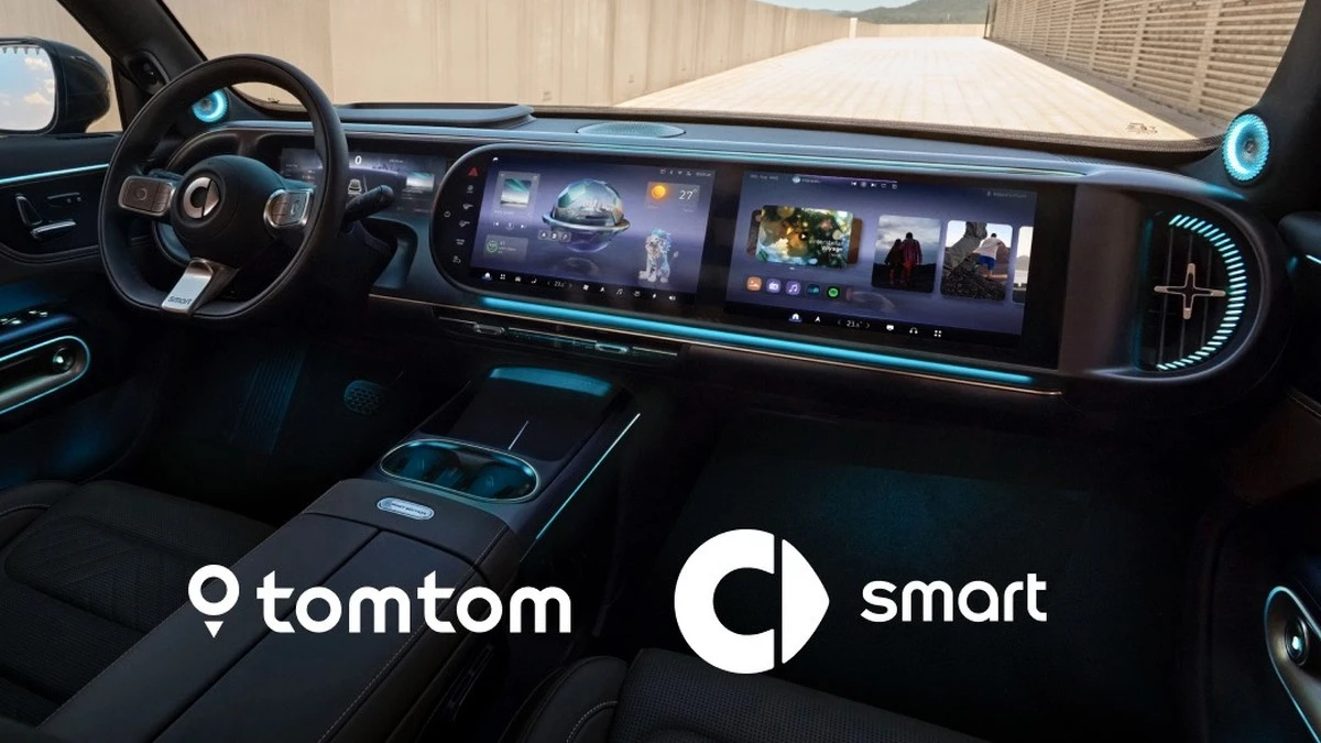 TomTom i smart nawiązały współpracę. Elektryczne auta będą lepsze