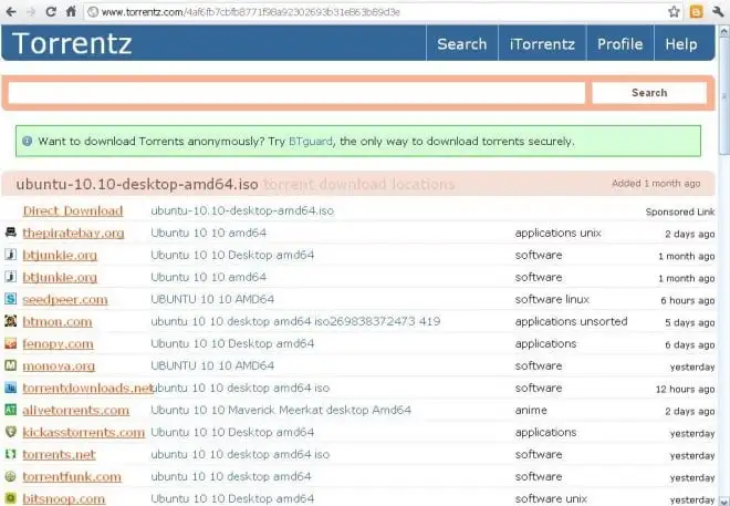 Torrentz – największa wyszukiwarka torrentów została zamknięta