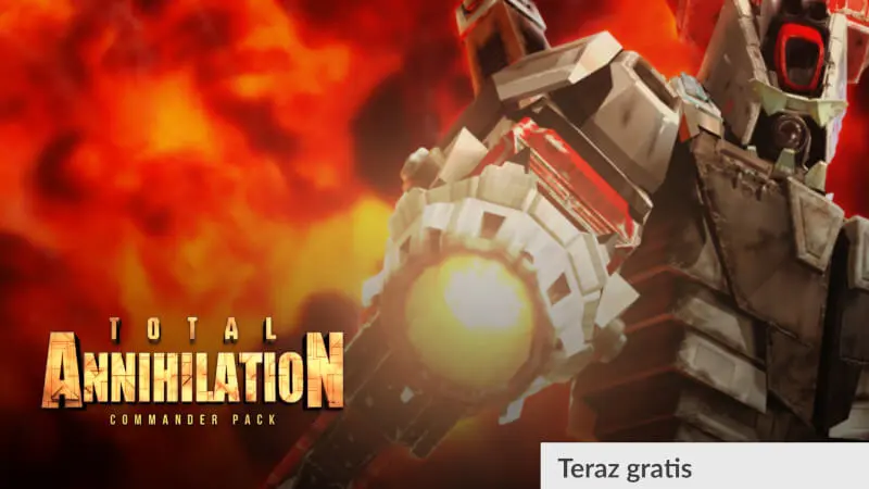 Total Annihilation: Commander Pack za darmo tylko przez 2 dni. GOG świętuje Summer Sale