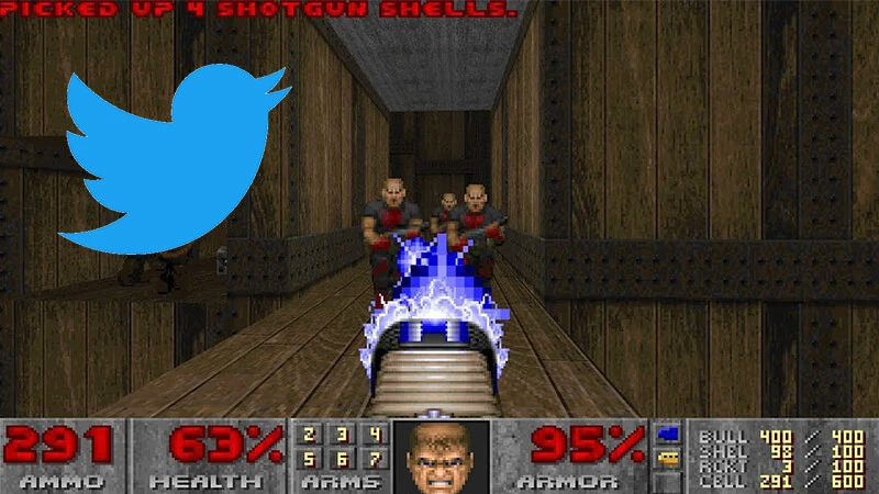 DOOM został uruchomiony na Twitterze. Społeczność fanów wciąż zaskakuje