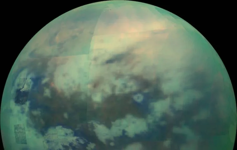 Największe metanowe jezioro księżyca Saturna może być bardzo głębokie