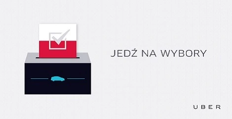 Jedź na wybory! Uber zagwarantuje darmowy transport