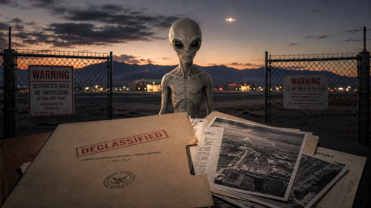 Akta UFO ujawnione. Rząd USA celowo podsycał legendę Strefy 51