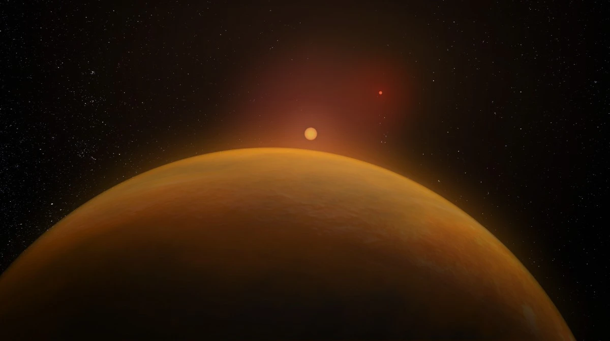 Uzyskano pierwszy trójwymiarowy model planety krążącej wokół gwiazdy podwójnej