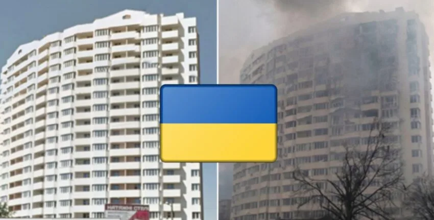 Zdjęcia z kiedyś i dziś pokazują, jak Rosja niszczy Ukrainę