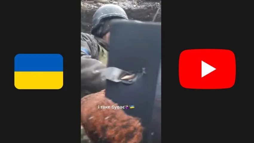 Smartfon ocalił życie ukraińskiego żołnierza. Nagranie działa na wyobraźnię