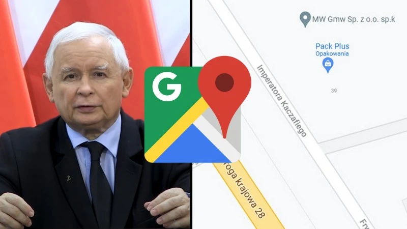 Ulice Imperatora Kaczafiego w Polsce. Spokojnie, na razie tylko na Mapach Google
