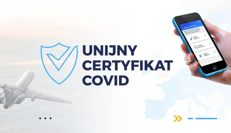 Unijny certyfikat COVID już dostępny