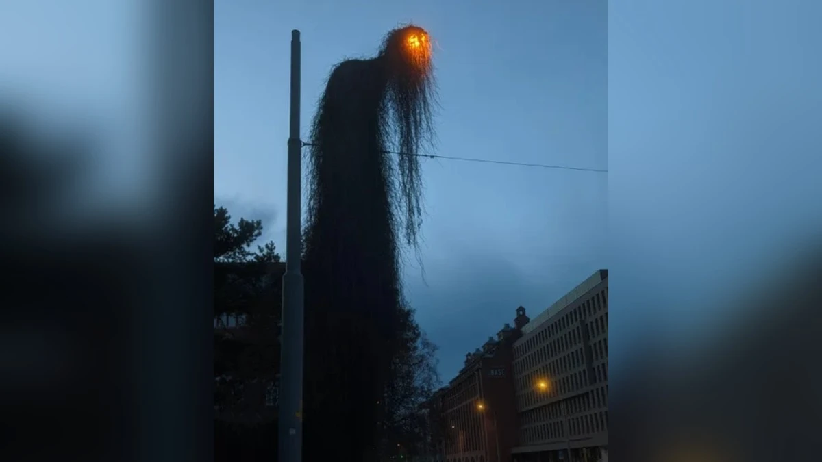 Upiorna latarnia z Wrocławia robiła furorę w Internecie. Tauron zepsuł zabawę