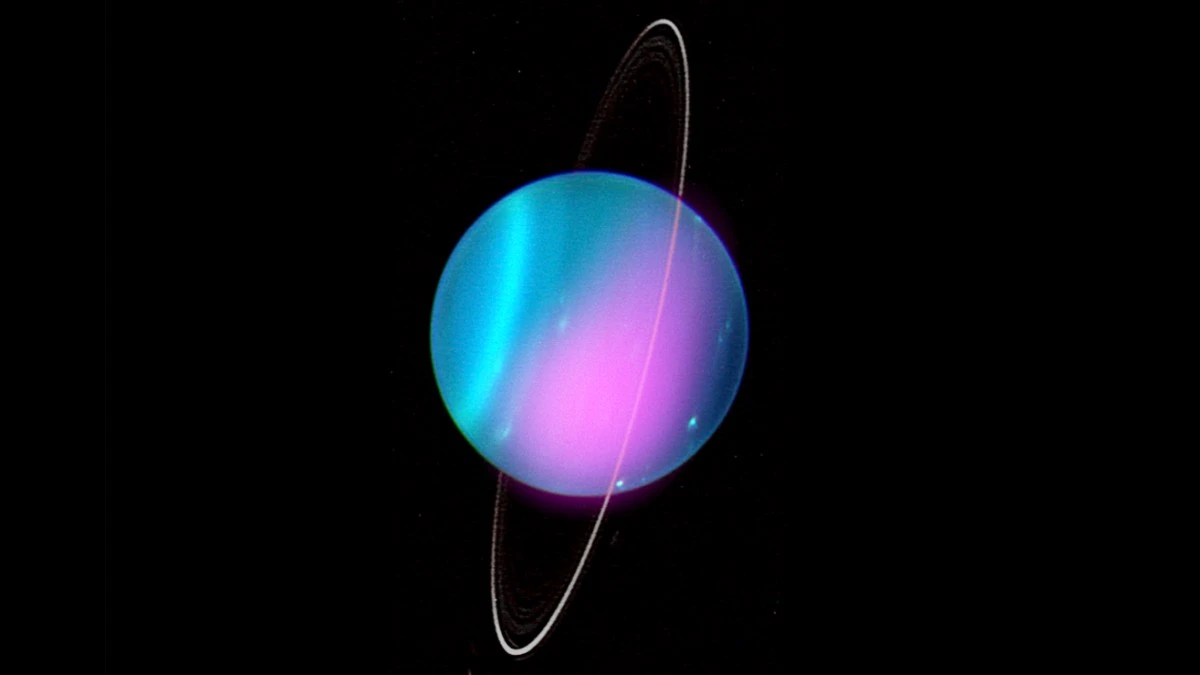 Dlaczego Uran leży na boku? Naukowcy wierzą, że mają odpowiedź