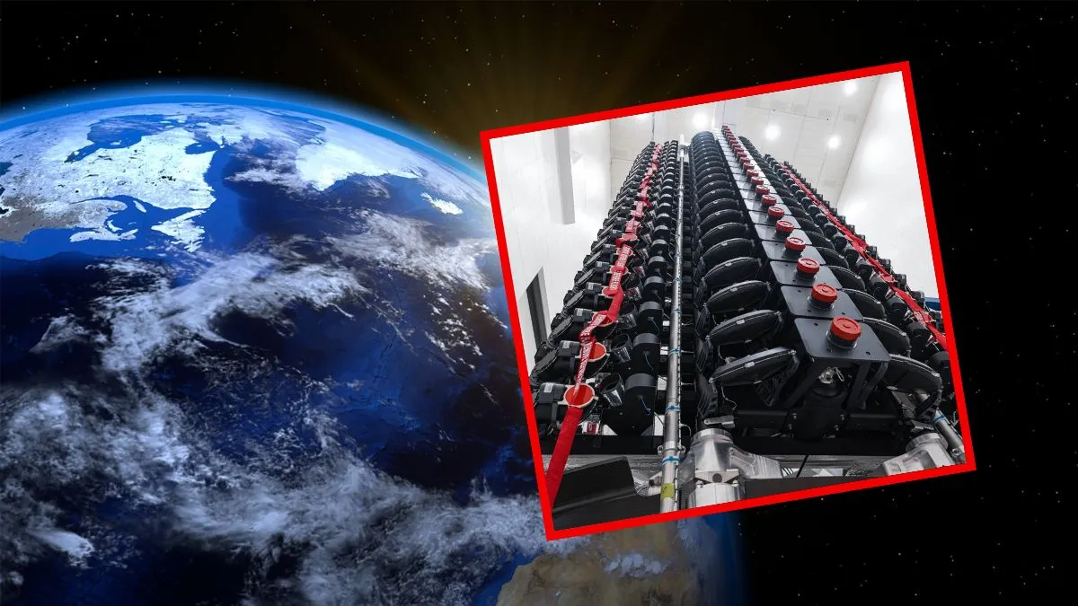 SpaceX ma problemy z nowymi satelitami Starlink. Jeden spadł już z nieba