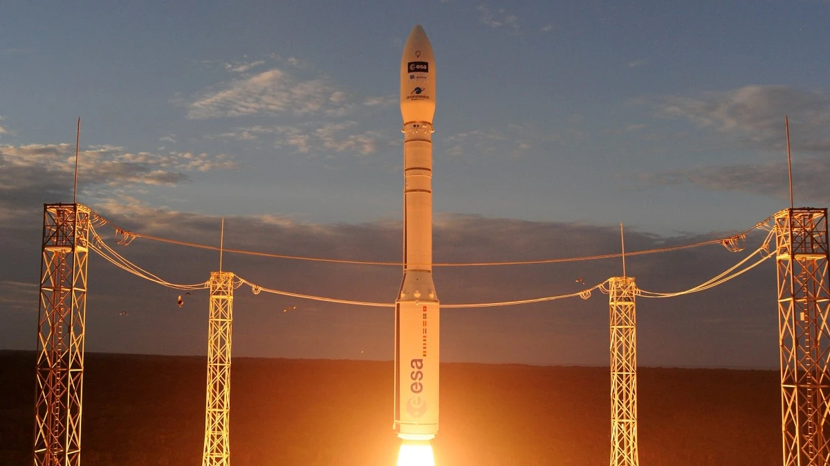 Włoska firma zgubiła części rakiety ESA. Znalazły się na wysypisku