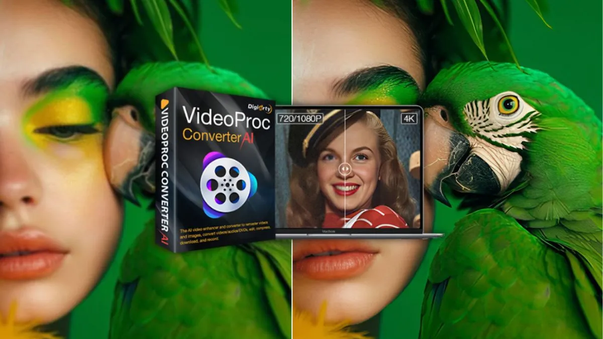 Ulepszy jakość filmów i zdjęć. VideoProc Converter AI teraz za 0 zł