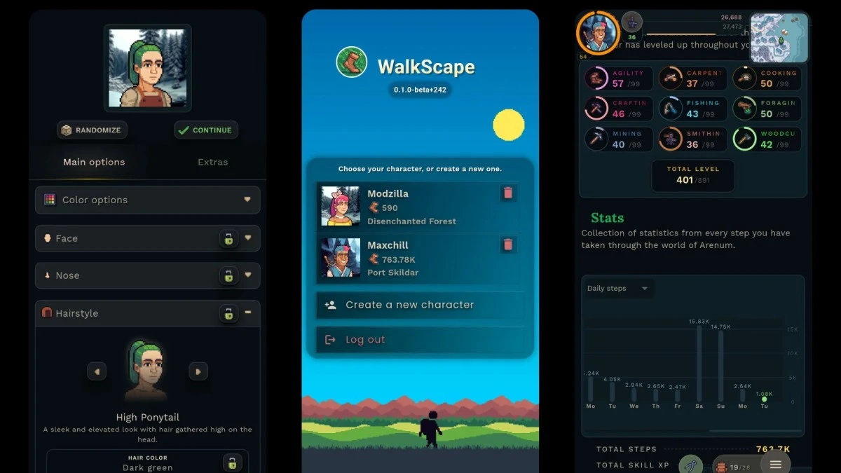 Chodzisz w realu, grindujesz w grze. WalkScape to MMORPG „na nogach”