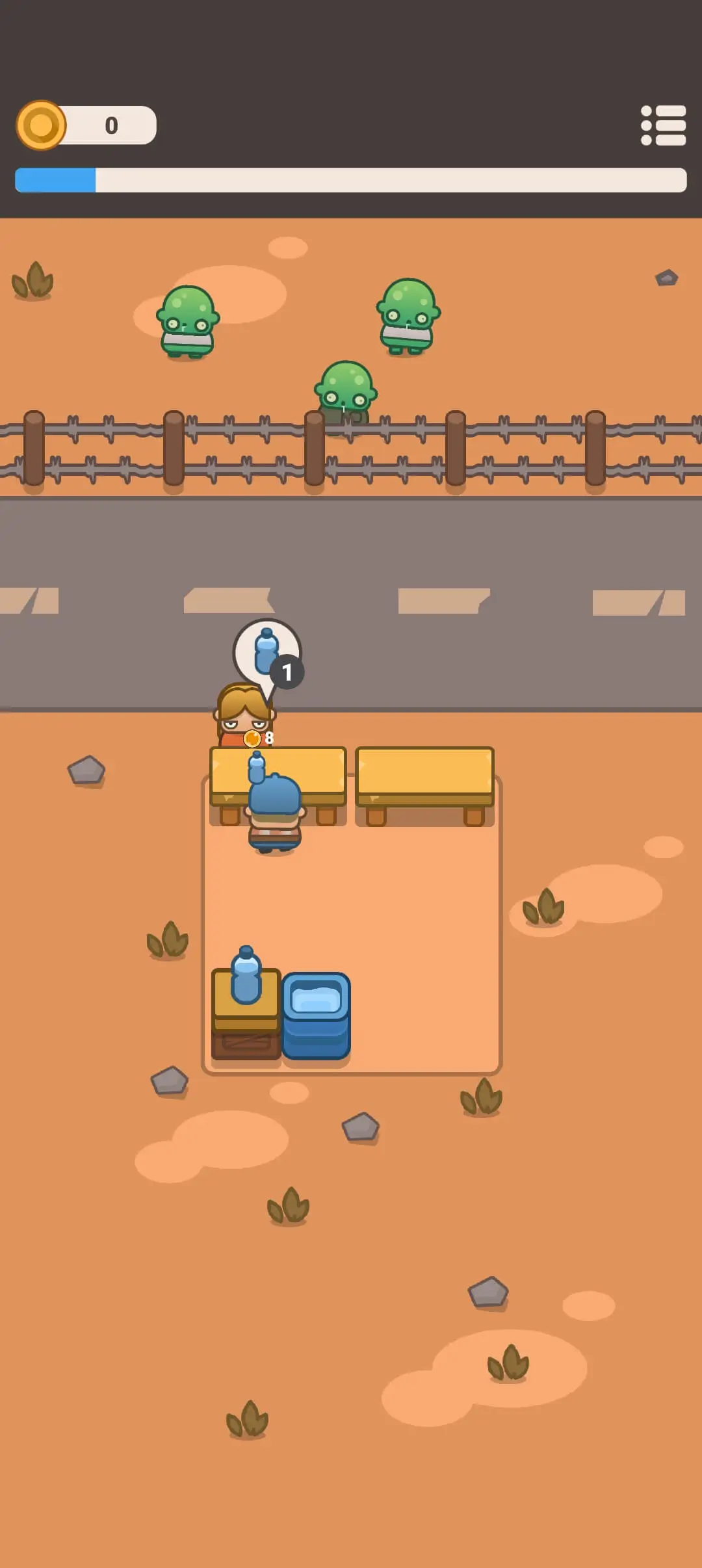 Wasteland Trade: Idle Zombie