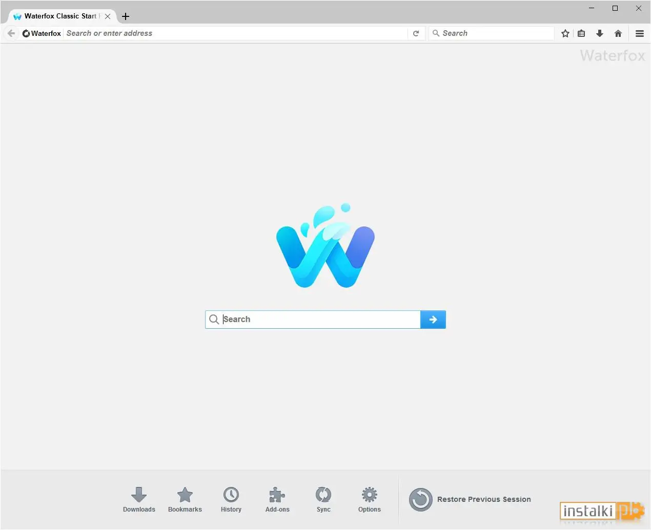 Waterfox – nowa kompilacja przeglądarki Firefox