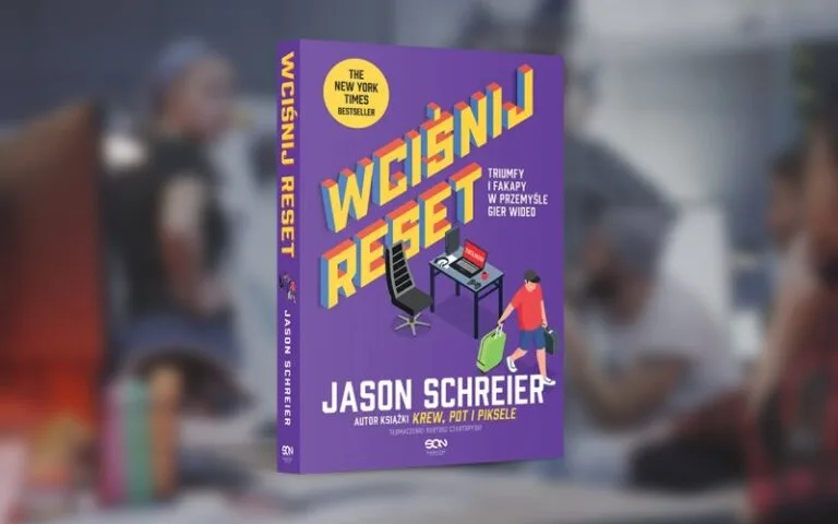 Poznaj mroczne strony game devu. Książka Wciśnij reset już w sprzedaży
