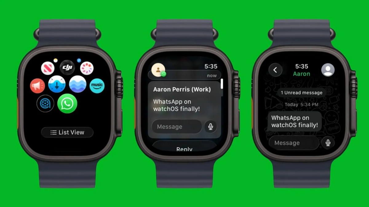 Oficjalna aplikacja WhatsApp już dostępna na Apple Watch