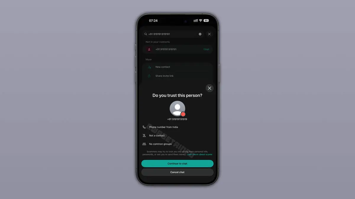 WhatsApp zmienia zasady gry z nieznajomymi. Zobacz, co wyświetli się na ekranie