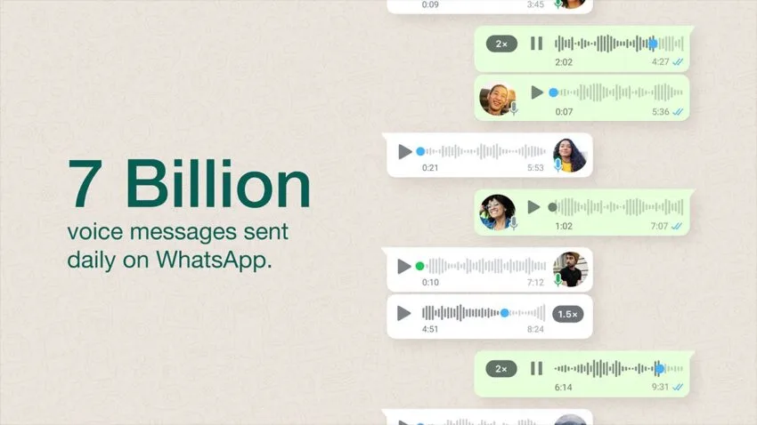 WhatsApp zyskał ulepszone wiadomości głosowe