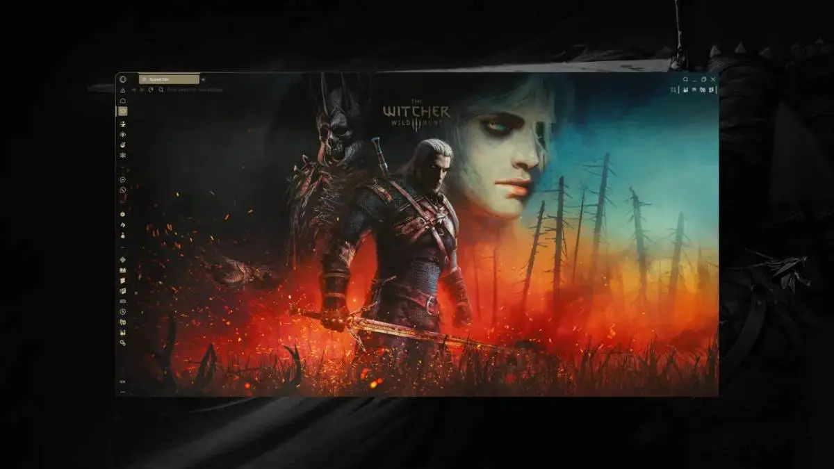 Wiedźmin 3 także w przeglądarce. Opera GX zaskakuje nowością