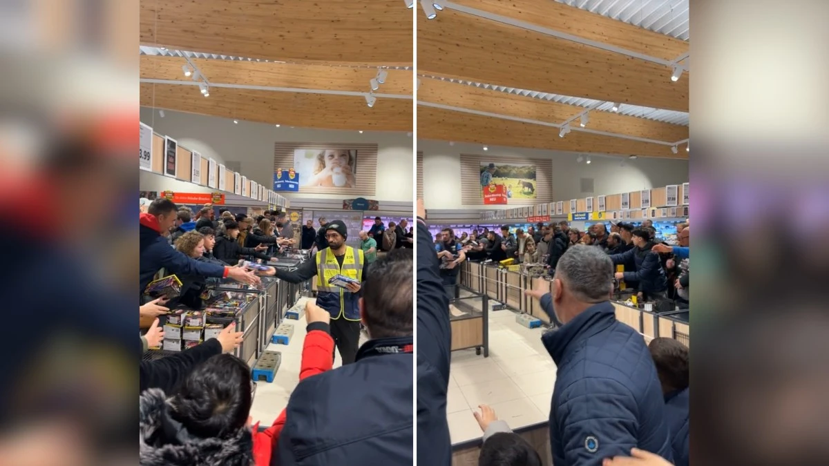 Wielka rozróba w Lidlu. Wszyscy chcieli jeden produkt (wideo)