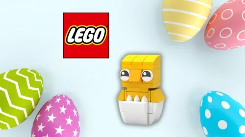 wielkanocny kurczak zestaw LEGO za darmo