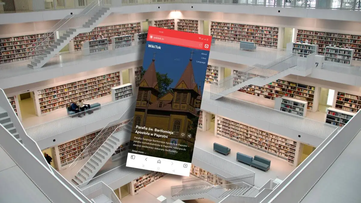 Wikipedia w formie TikToka? Powstał projekt WikiTok