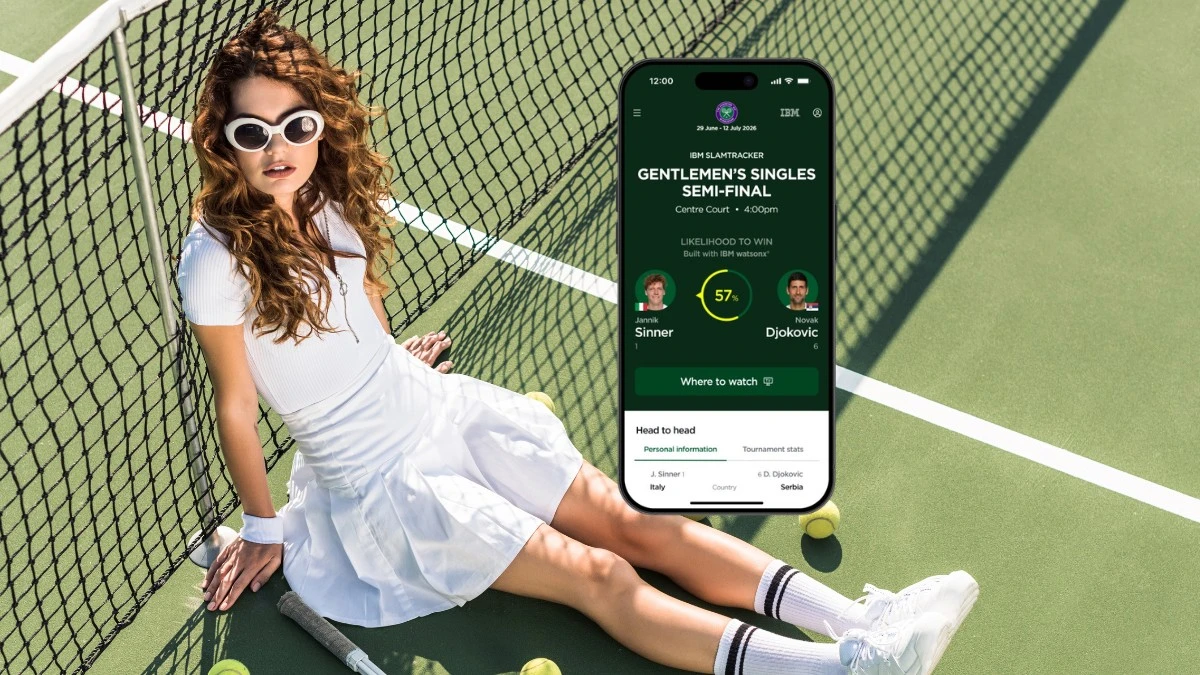 Aplikacja Wimbledon 2026 z AI od IBM. Ma tłumaczyć mecze lepiej niż suche statystyki
