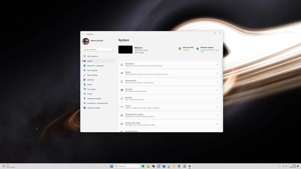 Nie, Windows 11 24H2 nie porzuca wsparcia dla tych procesorów Intel