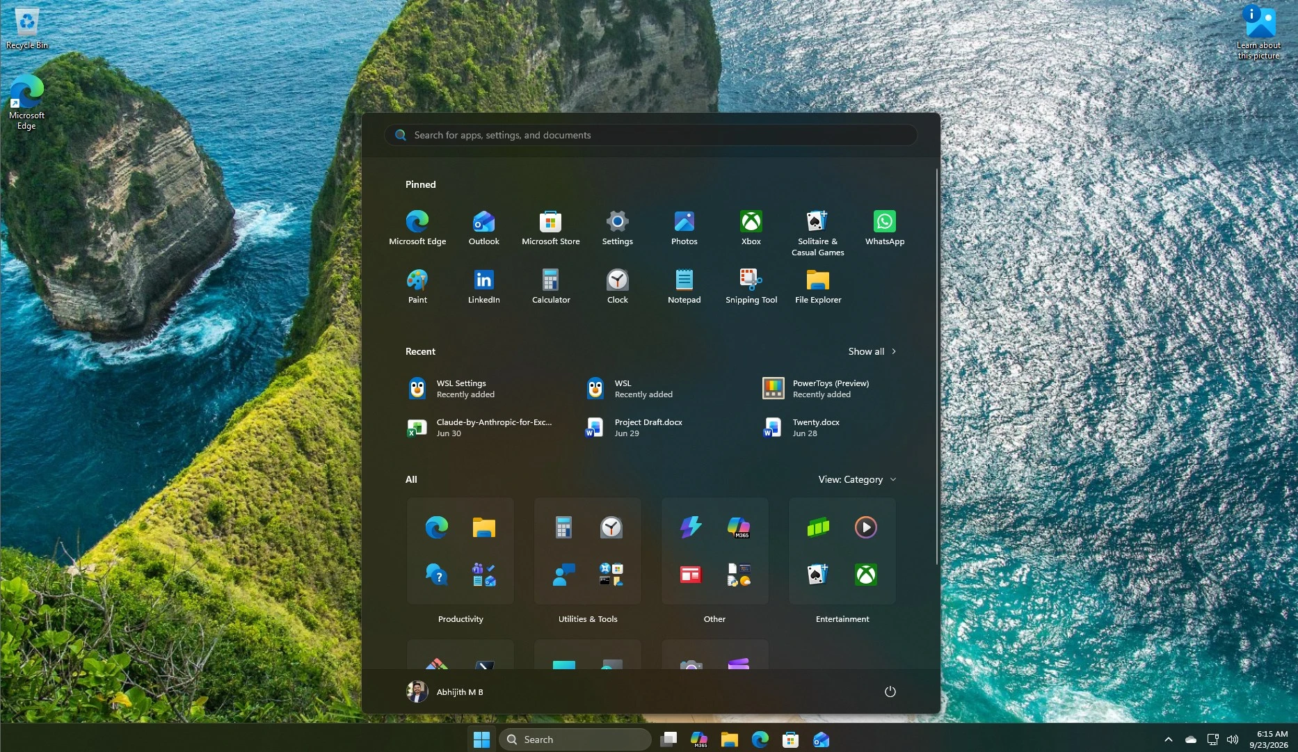 Windows 11 w trybie Windows Developer Configuration