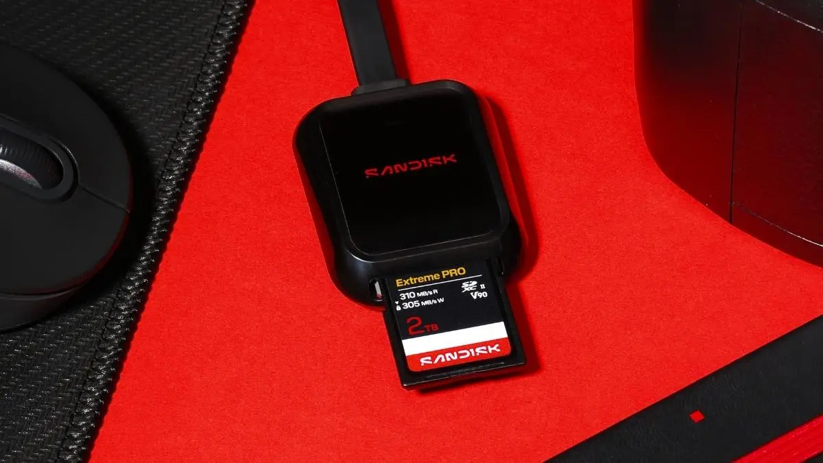 Sandisk ma nowe karty pamięci. 4 TB i wsparcie dla filmów w 12K
