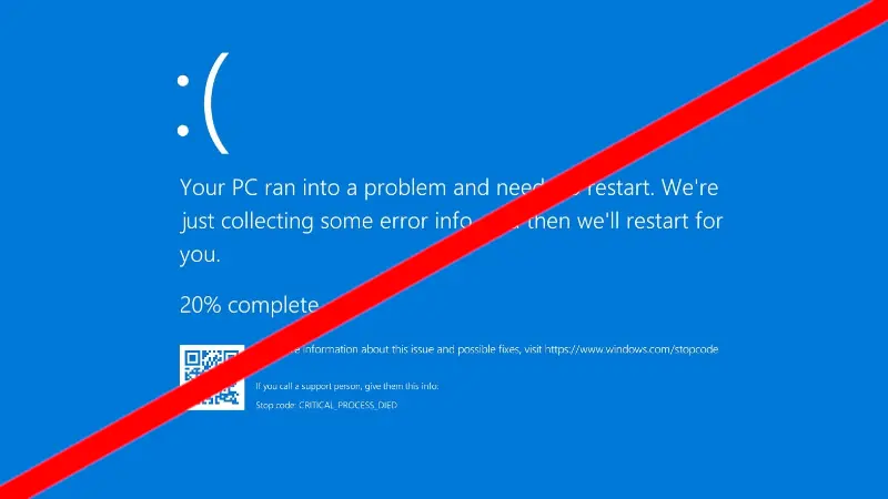 Windows 11 bez BSOD. Nie zobaczymy słynnego Blue Screen of Death