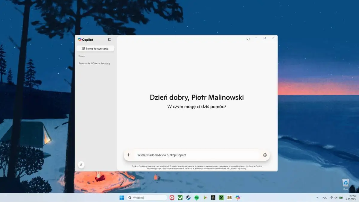 Copilot dla Windows 11 nareszcie działa tak, jak powinien