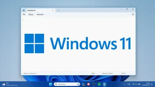 Windows 11 sprawi, że polubicie się z Notatnikiem