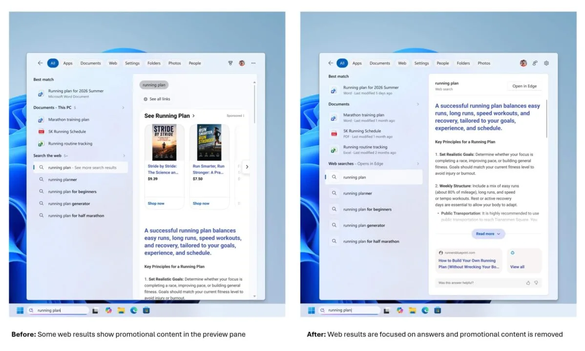 Windows 11 bez reklam