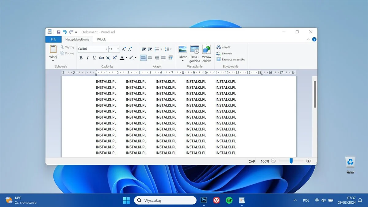 WordPad znika z Windowsa 11. To koniec kultowego programu