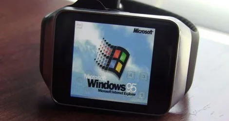 Windows 95 uruchomiony na zegarku! (wideo)