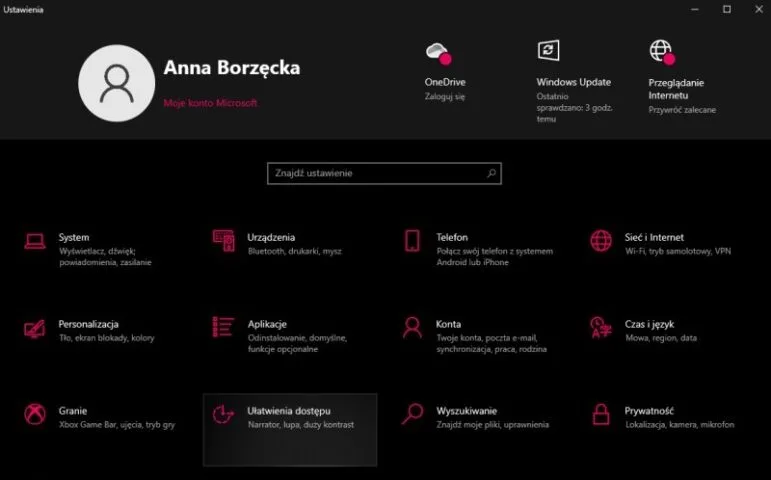 Windows 10 wkrótce doczeka się odświeżonej aplikacji Ustawienia