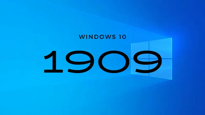 Windows 10 (1909) to ostatnia aktualizacja tego rodzaju