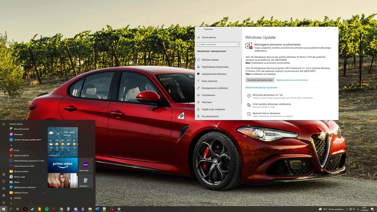 Czerwcowa aktualizacja Windows 10 już jest. Co zmienia KB5014699?