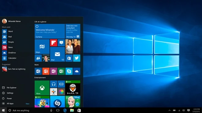 Windows 10 umożliwi wysyłanie SMS-ów z Androida