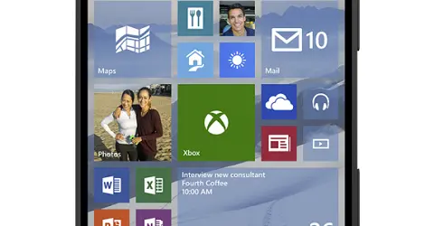 Microsoft zaprezentował Windows 10 na smartfony i małe tablety