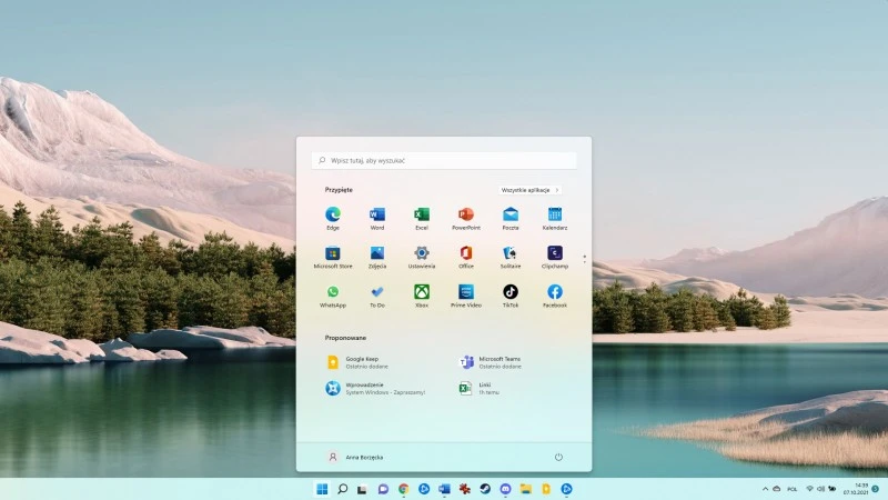 Nowa aktualizacja Windows 11 Build 22483 zawiera prezent