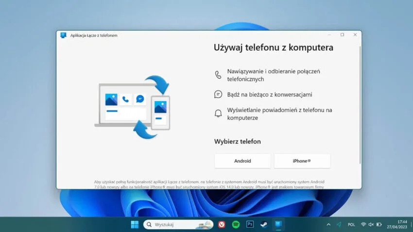 Windows 11 stał się lepszym miejscem dla posiadaczy iPhone’ów