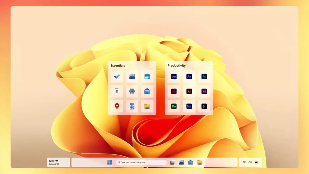 Koncept Windows 12 zdradza nowy wygląd interfejsu