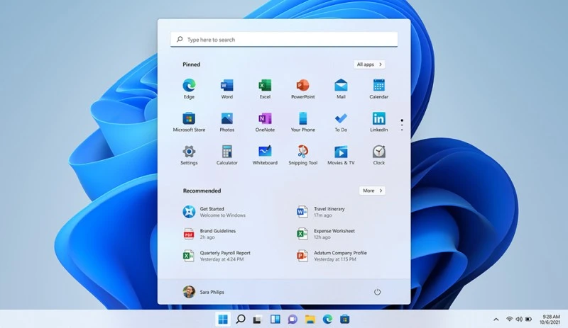 Windows 11 Build 22000.100 (KB5004300) z pożądanymi zmianami